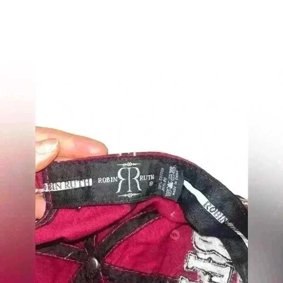 Ronin Ruth Orlando Only USA Style One Size Hat Red and Gray - Picture 3 of 5